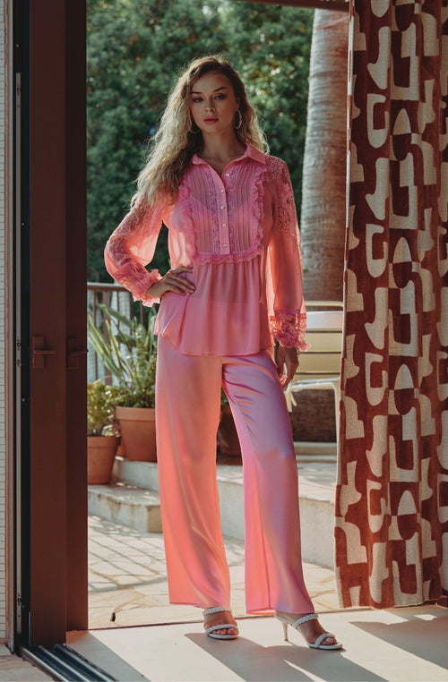 Look 31 – Calista Lounge Set | Marjolaine lingerie