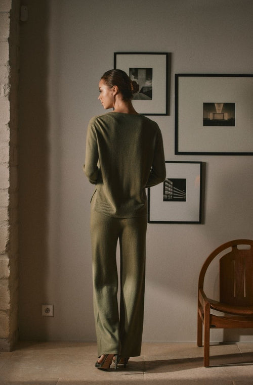 Divine Short Cashmere Sweater - Marjolaine - 3