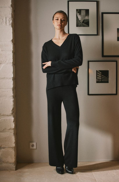 Divine short cashmere sweater | Marjolaine lingerie