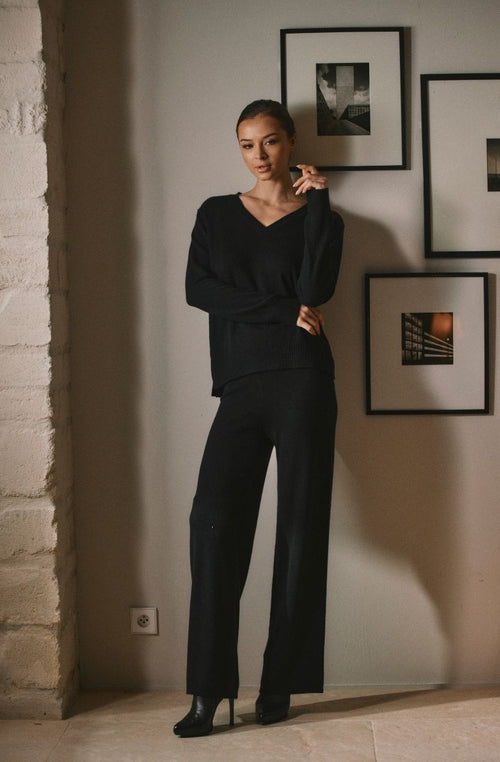 Divine short cashmere sweater | Marjolaine lingerie