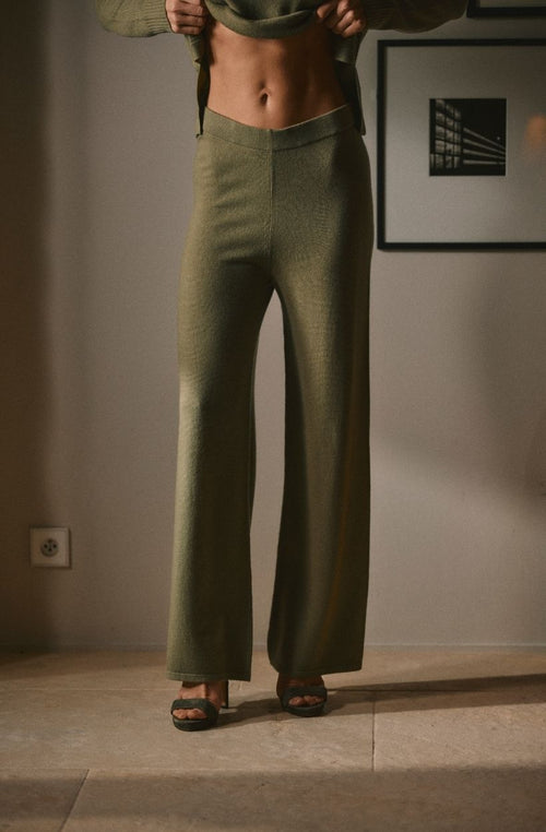 Divine cashmere trousers - Marjolaine - 1