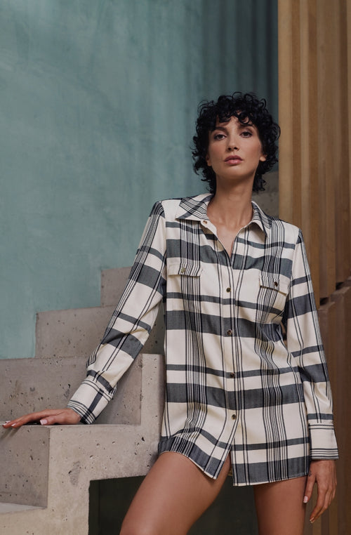 Chemise boutonnée Brigitte | Marjolaine lingerie