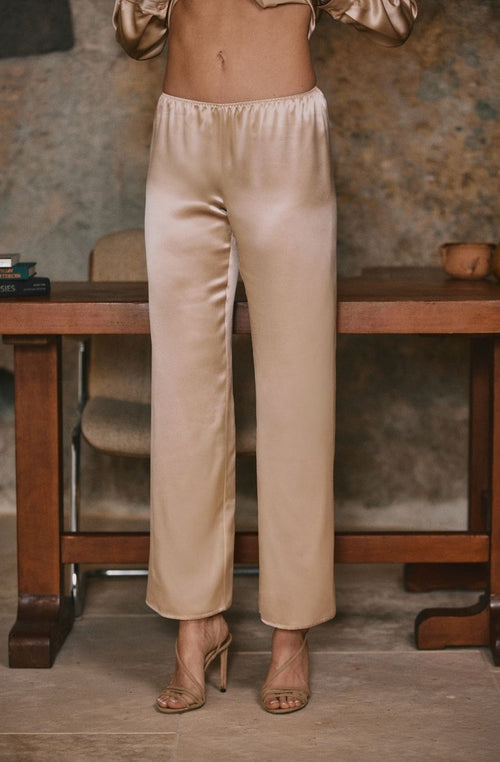 Seidenhose Doria - Marjolaine - 2