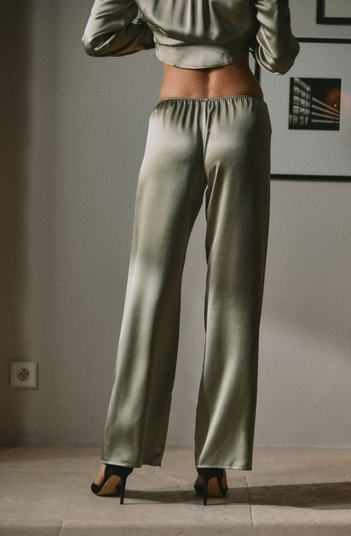 Seidenhose Doria - Marjolaine - 1