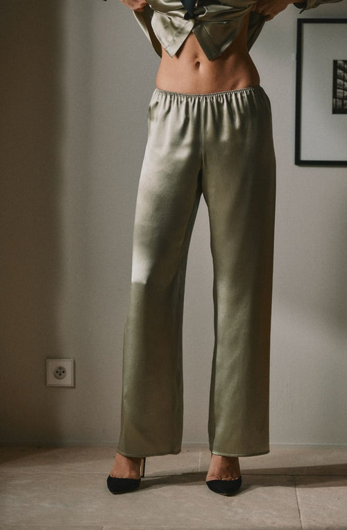 Seidenhose Doria - Marjolaine - 2
