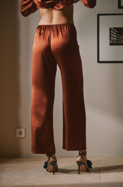 Seidenhose Doria - Marjolaine - 1