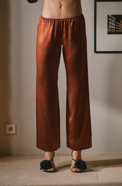 Seidenhose Doria - Marjolaine - 2