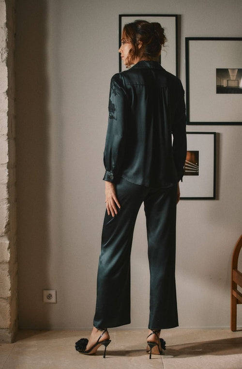 Pantalon en soie Doria - Marjolaine - 3